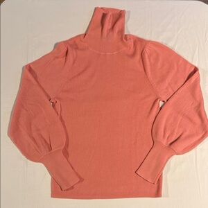 J. Crew Pink Turtleneck Sweater